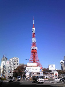 今日の東京タワー