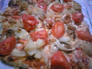 お義母さんのフカフカピザ