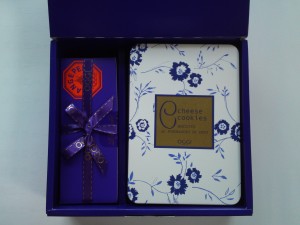 オッジ（OGGI）のオレンジピールとチーズクッキー